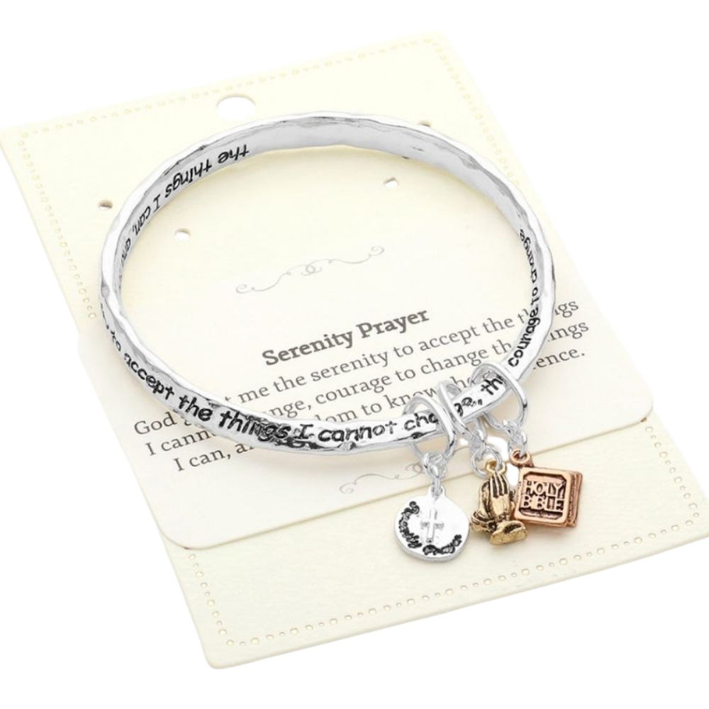 ICON Serenity Prayer Fashion Bangle NWT